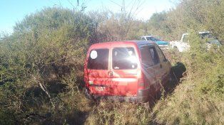 Robaron un utilitario y lo abandonaron en un camino rural de Gualeguaychú.