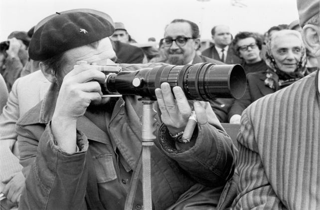 Fotografía tomada al Che por Liborio Noval
