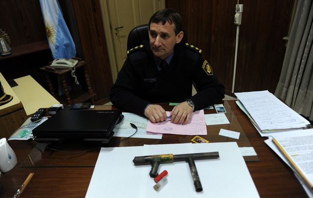 El arma secuestrada es de fabricación casera y fue llevada a la comisaría 7ª