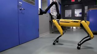 Cómo es el nuevo robot cuadrúpedo que puede abrir puertas
