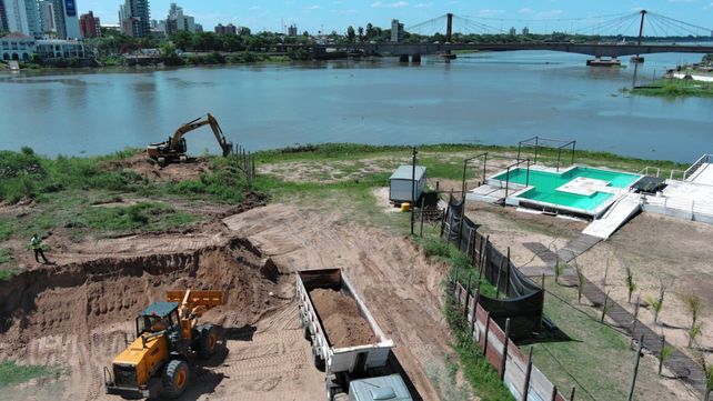 Riesgo hídrico: el gobierno de Santa Fe intervino una obra clandestina en Alto Verde