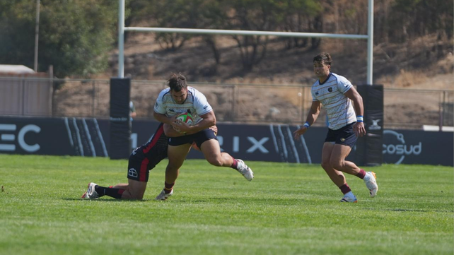 Pampas XV logró imponerse ajustadamente a Selknam en Santiago de Chile. Gentileza de prensa Sudamérica Rugby