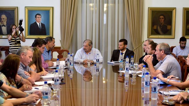 Cambio. El encuentro iba a realizarse en Trabajo