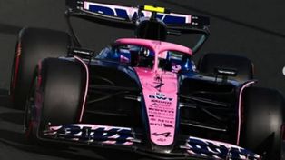 Jack Doohan en acción. El australiano se la juega en Miami.