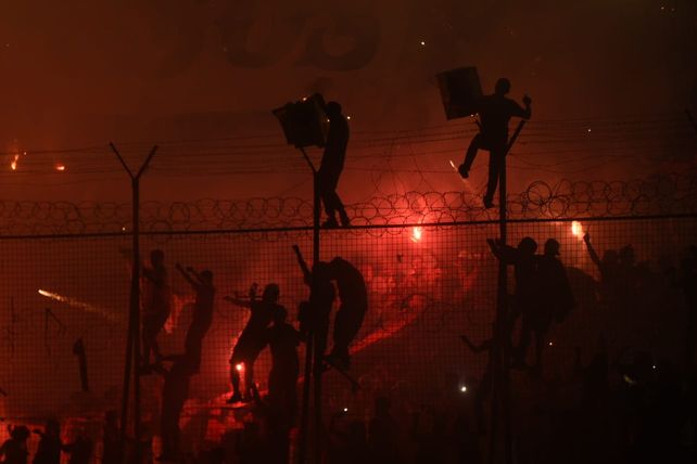 Los hinchas le tributaron a Newells un banderazo colosal antes del clásico