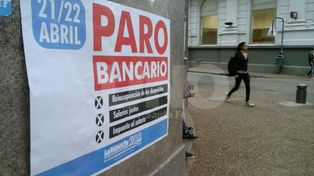 Nueva semana de reclamo  de los trabajadores bancarios