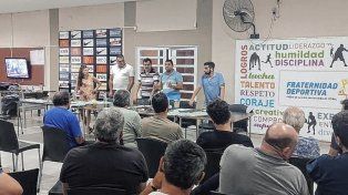 En la Fraternidad Deportiva se realizó una importante reunión por la convivencia deportiva.