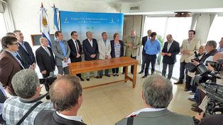 Trascendente. La CARU vuelve a generar expectativas sobre el futuro del río Uruguay.&nbsp;