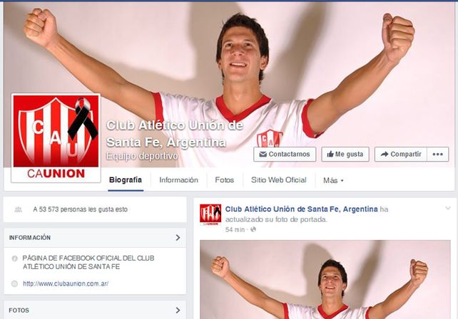 Unión recuerda a Diego Barisone y le rinde homenaje en las redes sociales