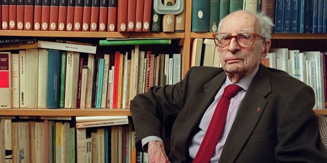 El gran antropólogo Claude Lévi-Strauss (1908-2009).