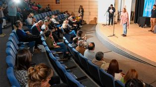 Los auditorios de Concepción del Uruguay tienen una intensa actividad.