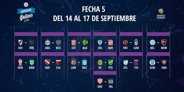 El programa completo de la Superliga 2018/19
