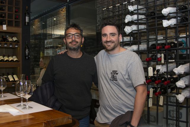 Lisandro Arriaga y Giuliano Gravina