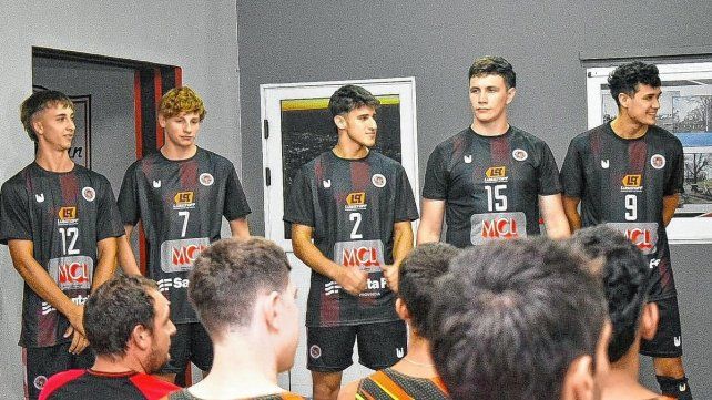 Libertad de San Jerónimo Norte realizó la presentación del equipo que afrontará la Liga Nacional Masculina.