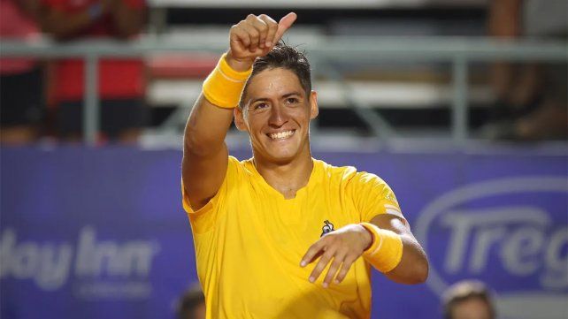 Sólido triunfo de Báez en su estreno en el Córdoba Open