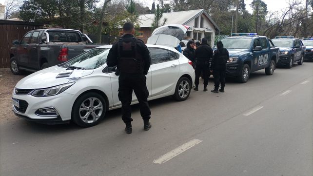 Los cuatro sospechosos de escruches fueron imputados y esta vez s{iquedaron detenidos.