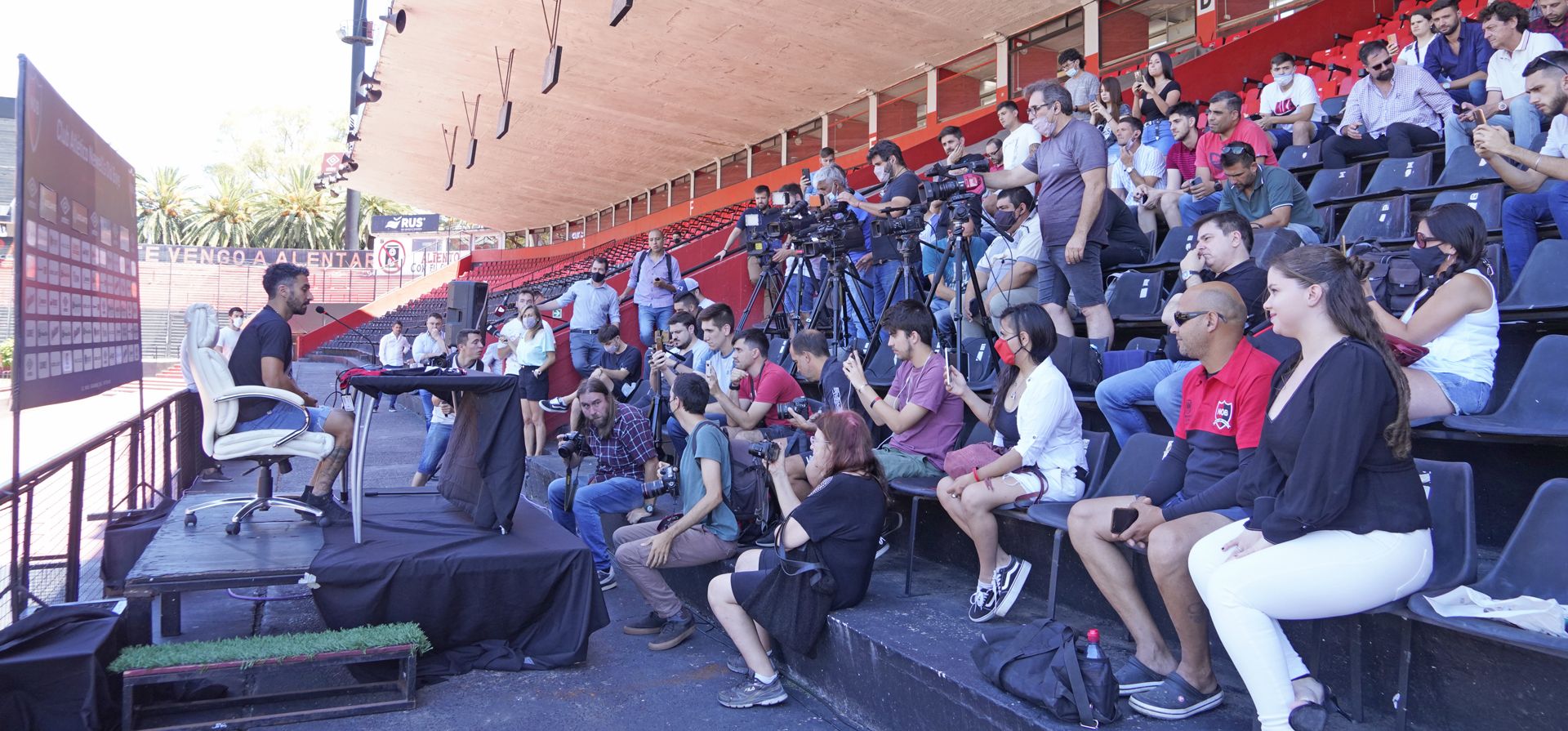 Nacho Scocco brindó una conferencia en la que habló del retiro.