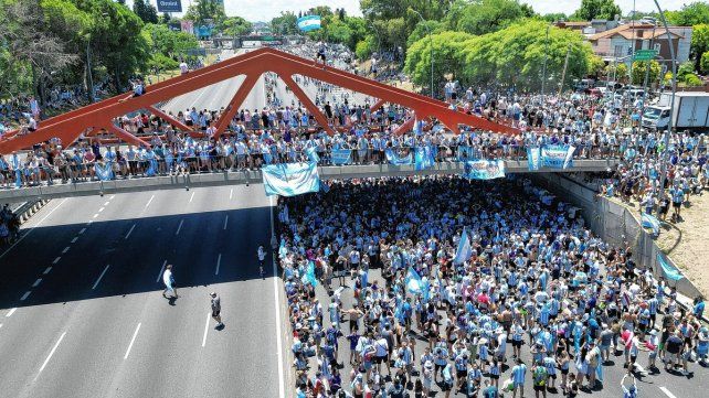 Vi a Messi y General Paz