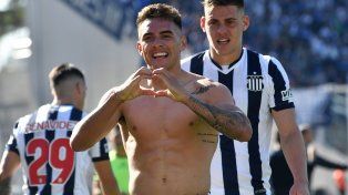 Enzo Díaz. en el radar de River Plate.