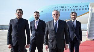 El presidente Alberto Fernández llegó a la cumbre G20 en Nueva Dehli