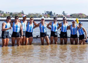 Emiliano Calderón se colgó la medalla de plata en el remo de los Juegos Suramericanos