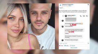 Mauro Icardi es tendencia porque se filtraron chats subidos de tono que le enviara a Wanda Nara, en agosto y que dejan en claro que quería retomar la relación