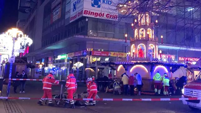 Cifras oficiales: Ascienden a cinco&nbsp; los muertos y 200 heridos en un atropello masivo en un mercado navideño Magdeburgo