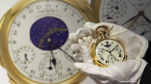 Pagaron en una subasta más de 21 millones de dólares por un reloj