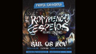 Fiesta Callejera en Tribus con Rompiendo Espejos