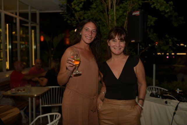 Angelina Darnay y Verónica Faravelli