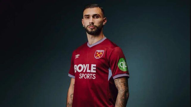 El argentino Valentín Castellanos, el 9 más caro en la historia de West Ham