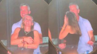Una infidelidad fue captada en vivo en un concierto de Coldplay