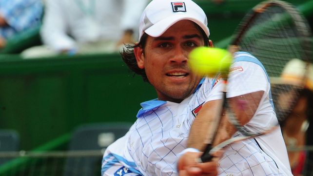 Histórico. Schwank destacó “a todos los que hicieron posible que se juegue en Rosario una serie de Copa Davis”.