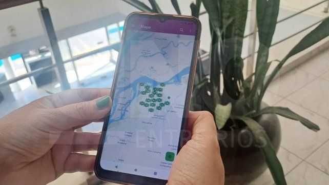 Arriba Paraná es la apicación con recorridos