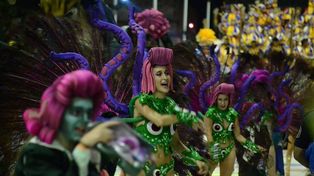 Destacada performance. Con su tema Mascarada cautivaron al jurado.