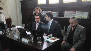 Mazzaferri escuchó las declaraciones de los testigos. Foto UNO Juan Ignacio Pereira.&nbsp;