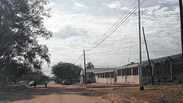 El hecho se produjo en inmediaciones de la escuela Lavarden