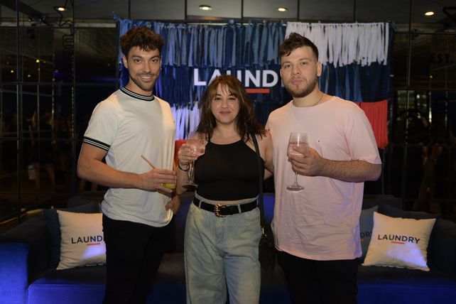 Nicolas Troncoso, Antonella Trigo y Joe Capurro.