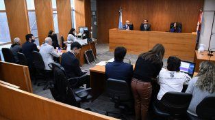 Los jueces Gonzalo Fernández Bussy, Lorena Aronne y Pablo Pinto presidirán las audiencias que se iniciaron hoy.&nbsp;