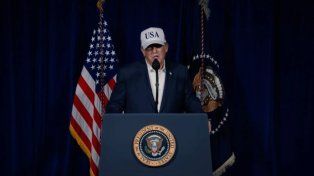 Trump confirmó un ataque masivo contra Irán. Foto: Agencia NA/Redes.