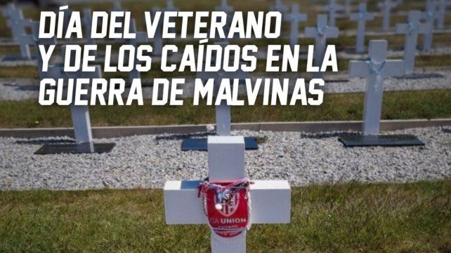 Unión recordó a los héroes de Malvinas con un emotivo mensaje