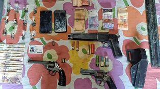 Puerto Viejo: allanamientos con el secuestro de varias armas y droga