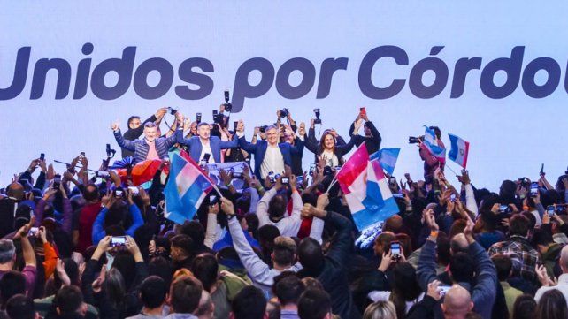 El candidato de la coalición oficialista Hacemos Unidos por Córdoba