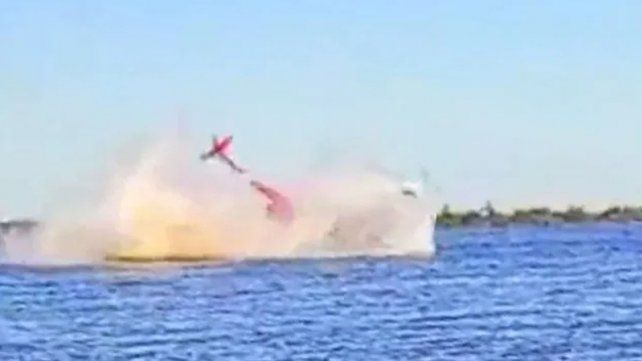 Un helicóptero se estrelló en la tarde de este domingo en el río Paraná