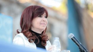 Cristina Kirchner publicó un tuit con la marcha de La Cámpora por el 24 de Marzo