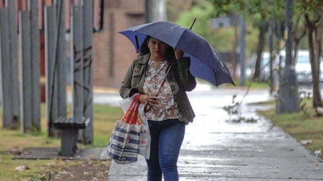Un comienzo de semana con lluvias e inestabilidad en la ciudad