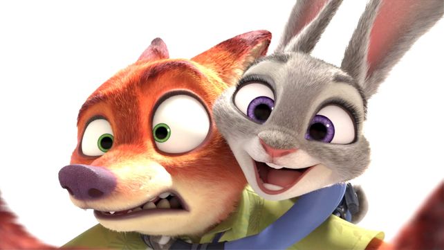 Ojos bien abiertos. El zorro Nick Wilde y la coneja Judy Hopps compartirán disparatadas aventuras en el filme.