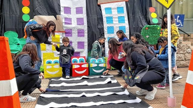 Rosario del Tala: los jardineros aprendieron educación vial