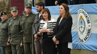 Bullrich dijo que no puede haber en Rosario espacios copados por el narcotráfico