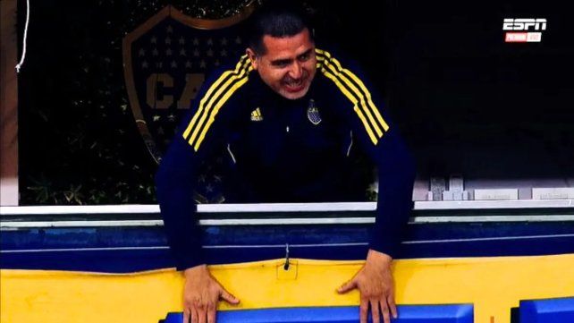 La eufórica reacción de Riquelme en Boca tras alcanzar la peor racha de su historia
